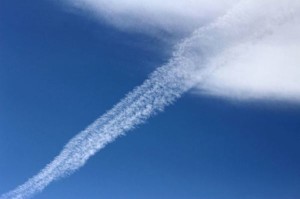 trail and cloud