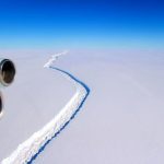 arctic-sea-ice-crack-from-plane