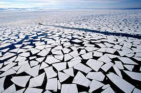 arctic ice fragmented