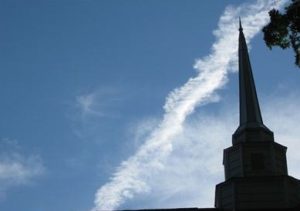 chemtrail steeple