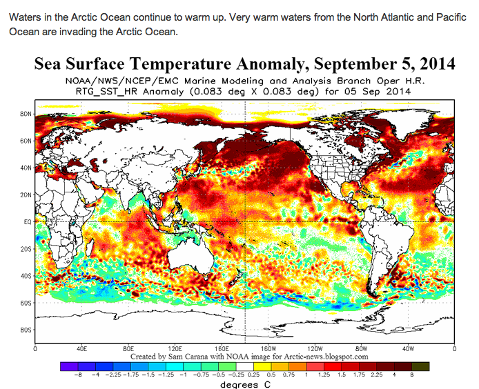 Sea Surface Temp Anomaly