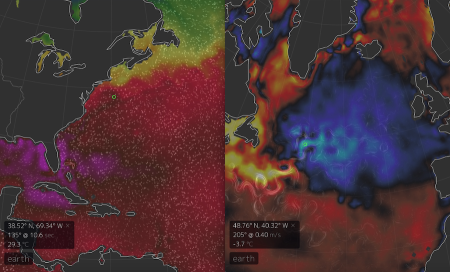 Ocean Heat map