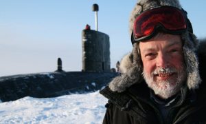 Peter Wadhams in the Arctic in 2007: ‘We may able to raise the Thames barrier in Britain but in Bangladesh, people will be drowned.’